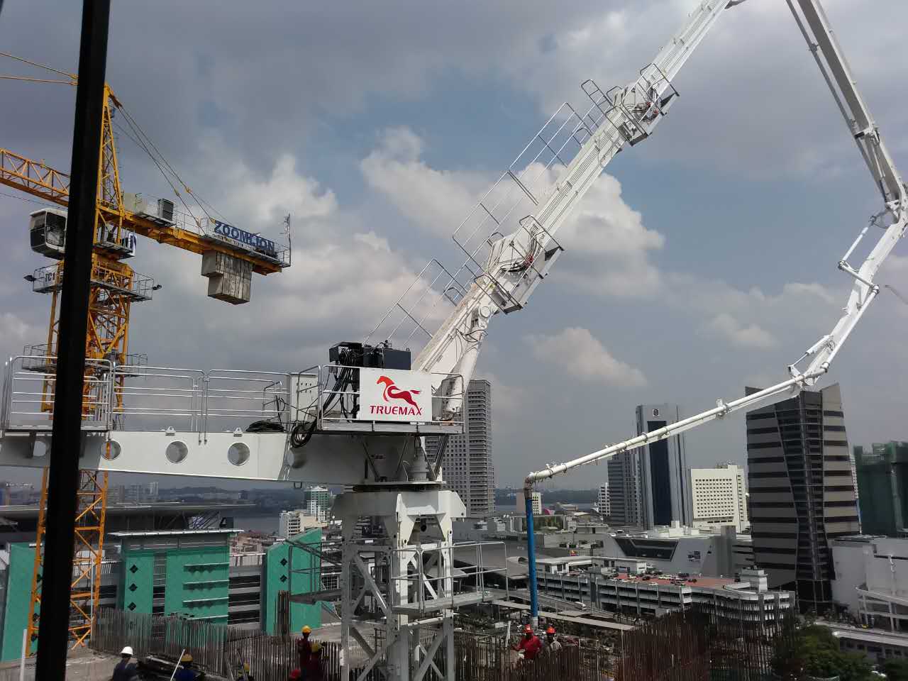 大型混凝土布料機 大型混凝土布料機